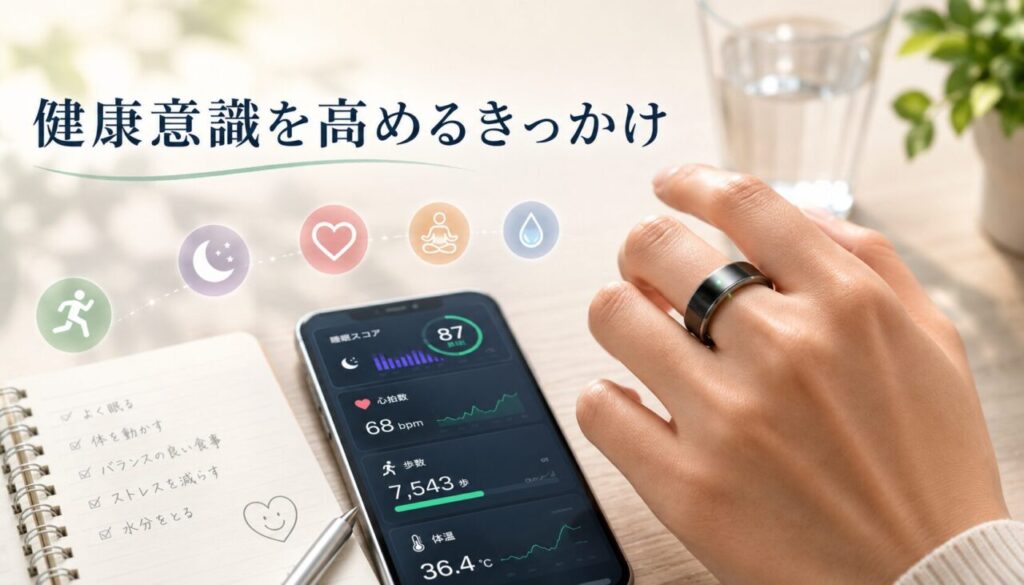 健康意識を高めるきっかけ