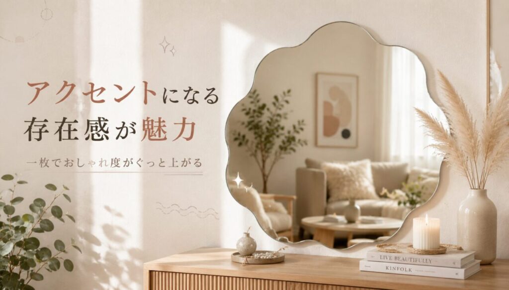アクセントになる存在感が魅力