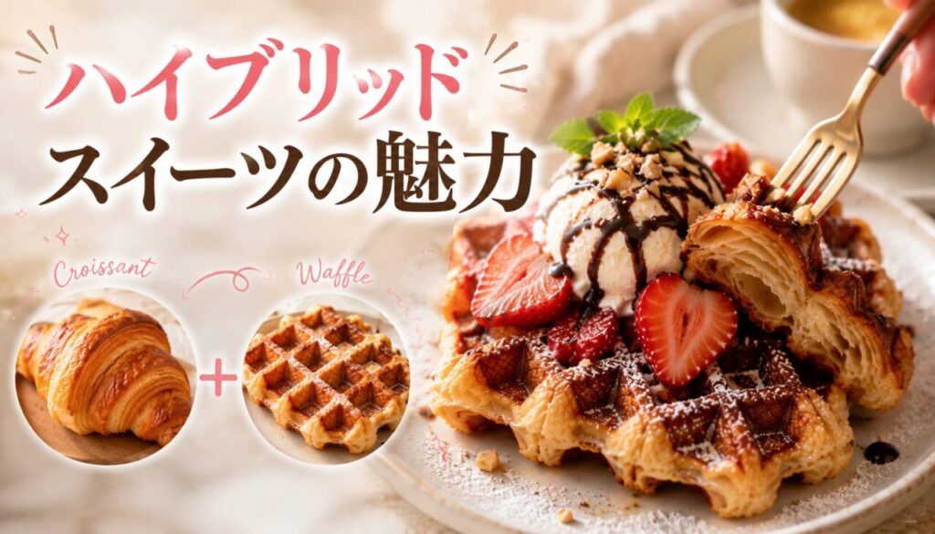 ハイブリッドスイーツの魅力