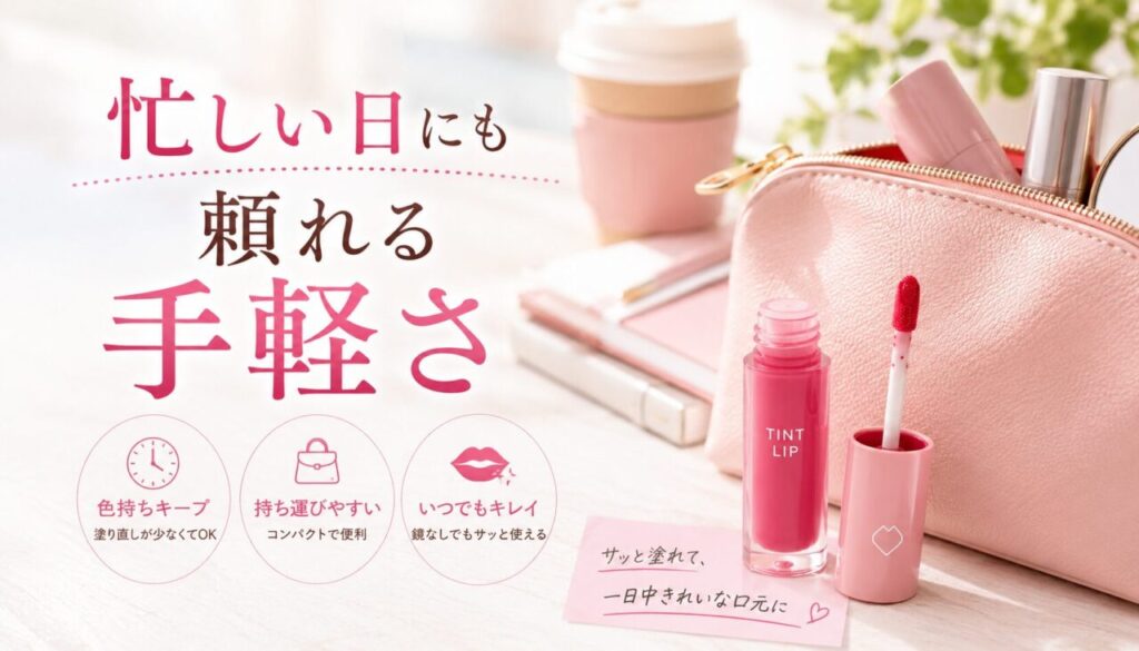 忙しい日にも頼れる手軽さ
