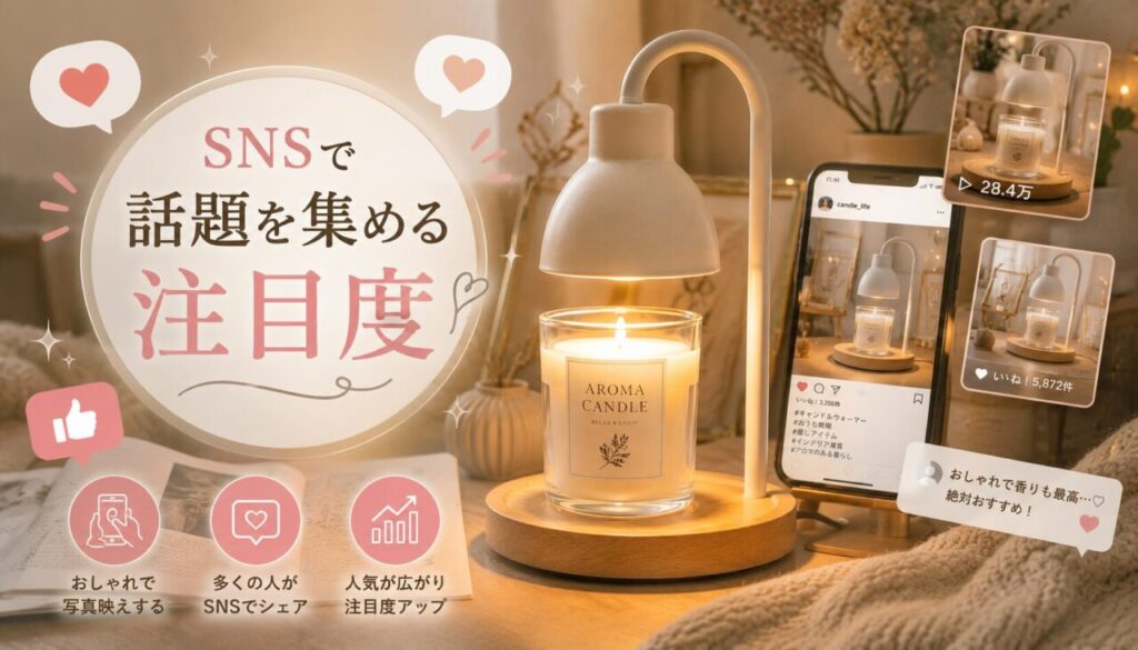 SNSで話題を集める注目度