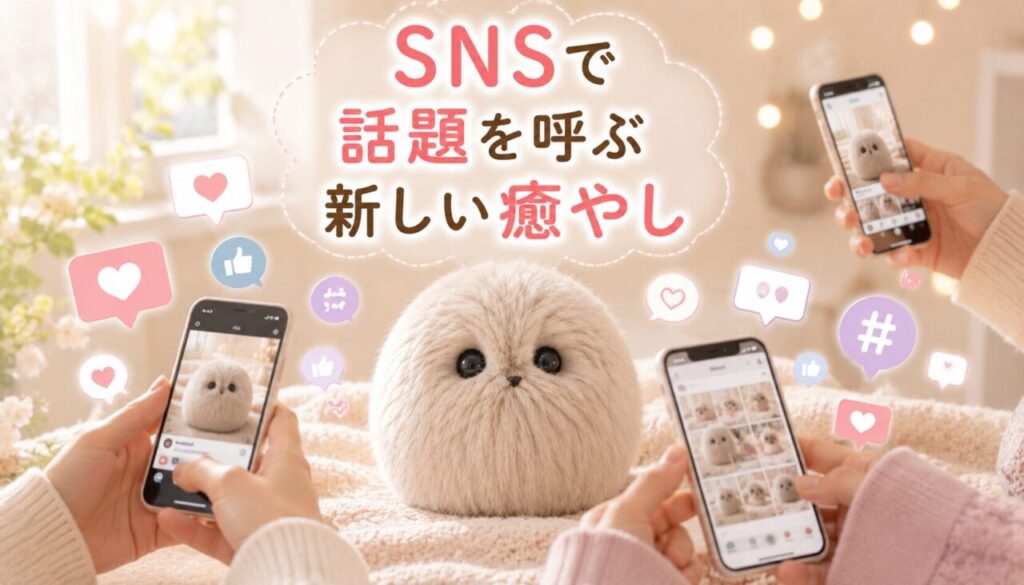 SNSで話題を呼ぶ新しい癒やし