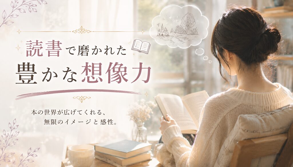 読書で磨かれた豊かな想像力