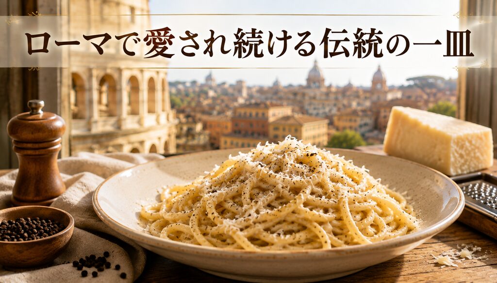 ローマで愛され続ける伝統の一皿