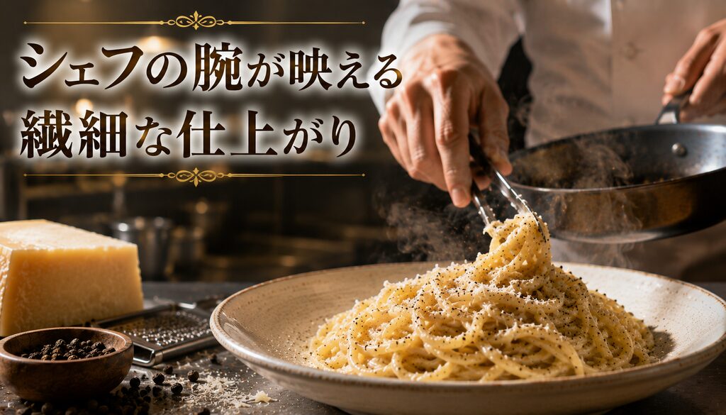 シェフの腕が映える繊細な仕上がり