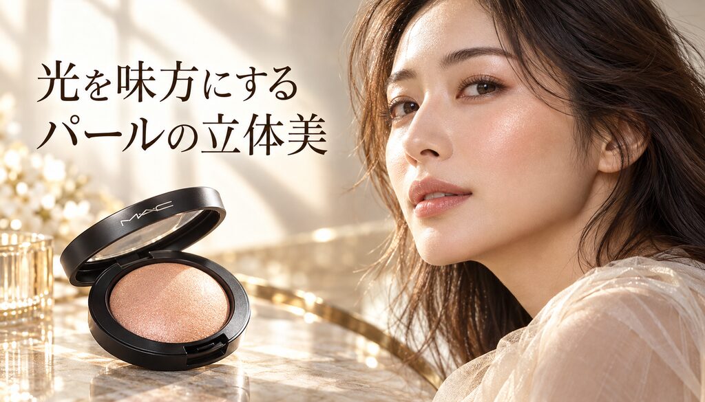 光を味方にするパールの立体美